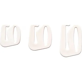 PETRAplast Zapínadlo - háček G 16 mm - 100 ks Barva: Bílá