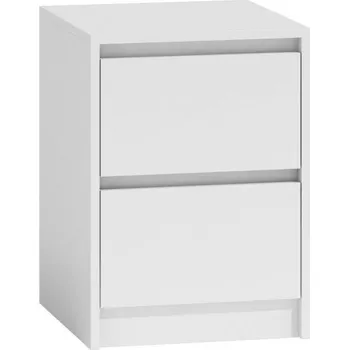 Noční stolek Noční stolek K2 40 x 43 x 55 cm bílý