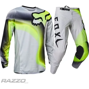 Moto dres MX komplet FOX 180 Toxsyk Flo Yellow 2023