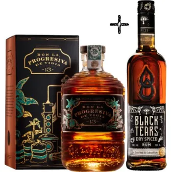 Rum Výhodný set La Progresiva + Black Tears