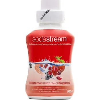 Příprava nápoje SodaStream zahradní ovoce 500 ml