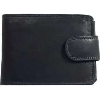 Peněženka Pánská kožená peněženka z měkké hovězí kůže se sponou