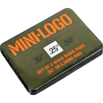 Podložky Mini Logo 6.35 mm plast (0.25")