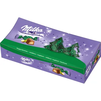 Čokoláda Milka salonky oříškové s mléčnou čokoládou 310 g