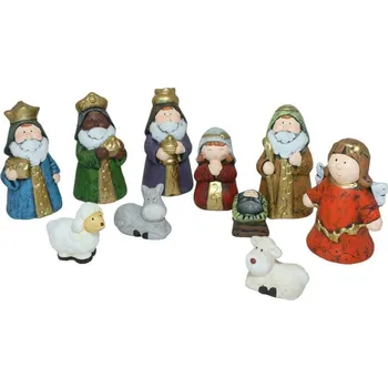 Betlém Betlém keramický 2009236 sada 10 ks