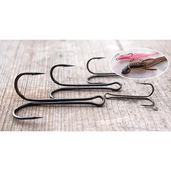 Rybářský háček Dvojháček REDBASS Cheburashka & Spin 5ks #1