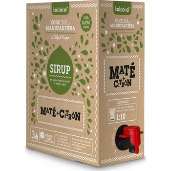 Sirup KOLDOKOL 3kg Maté a citrón sirup