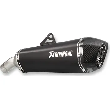 Výfuk pro motocykl Koncovka výfuku motocyklu AKRAPOVIČ SLIP-ON SERIES MUFFLERS pro BMW F 800 GT rok 2013-2019
