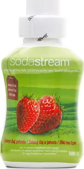 Sirup pro výrobník sody SodaStream Zelený čaj Jahoda 500 ml