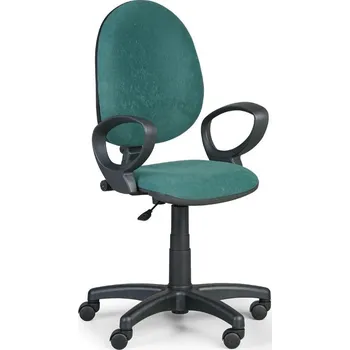 Kancelářská židle s područkami KZ 9944-zelená/KP