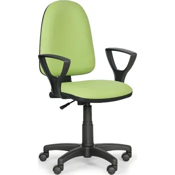 Dílenská židle s područkami Z 9811-zelená/KP