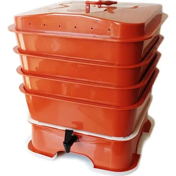 Kompostér Vermikompostér VermiHut Plus 5 patrový Terakota