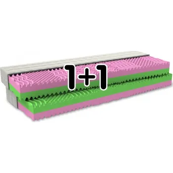 Matrace MPO Venuše 1+1 Rozměr: 200cmx80cm, Typ potahu: Omyvatelný zdravotní potah, Výška matrace: 16 + 2x Polštářek + 1x prostěradlo 90 x 200 cm