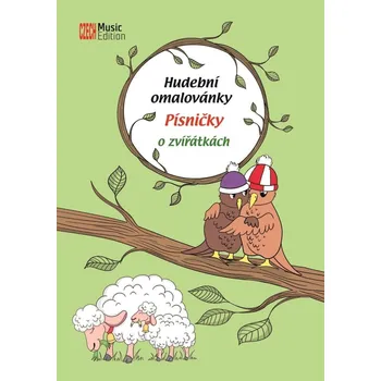 omalovánky Hudební omalovánky: Písničky o zvířátkách - Šašinková Eva (2022, brožovaná)