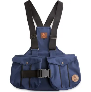 tréninková pomůcka pro psa Firedog Dummy vesta Trainer s plastovou sponou tmavě modrá Velikost: S