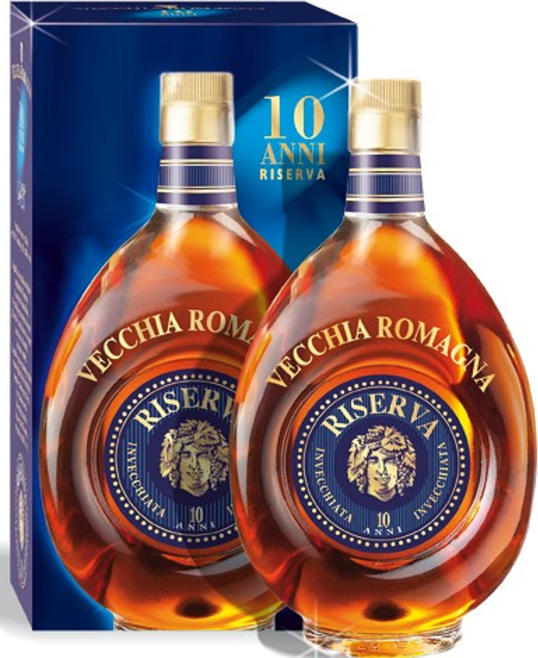 Vecchia Romagna Riserva 10 y.o. 40 % 0,7 l od 580 Kč 