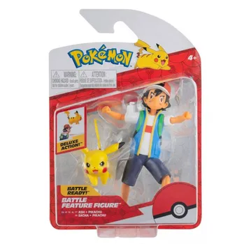 Figurka Pokémon Ash a Pikachu 11 cm