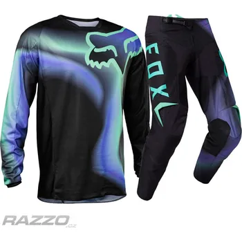 Moto dres MX komplet FOX 180 Toxsyk Black 2023