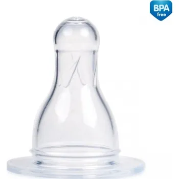 CANPOL 18/124 Savička 0-mini silikonová anatomická 2ks