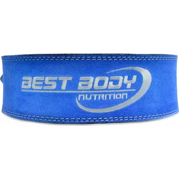 Opasek na cvičení Best body nutrition Opasek powerlifting modrý velikost L Best body nutrition Opasek powerlifting modrý velikost L
