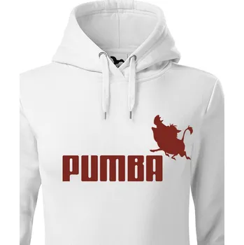 Dámská mikina Dámská mikina Pumba, Barva Bílá, Velikost M, Canvas Dámská mikina Bezvatriko.cz 202011