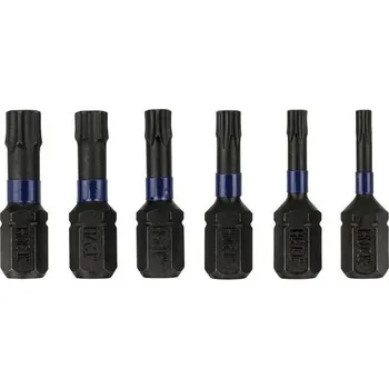 Příslušenství k nářadí Bity sada 6ks - T10-30 /25mm IRWIN