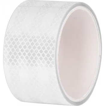 Reflexní páska extra viditelná, bílá, 50mm x 2m