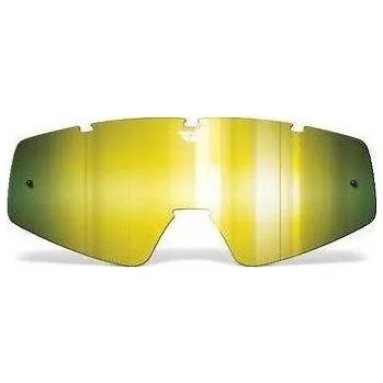 Motocyklové brýle Plexi pro brýle Zone/Focus, FLY RACING (zrcadlové zlaté)