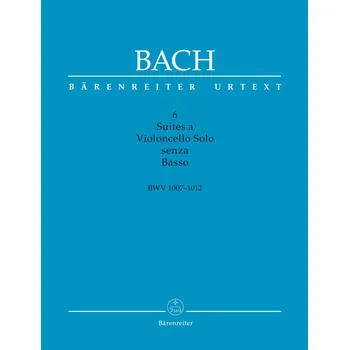 6 suit pro sólové violoncello BWV 1007-1012