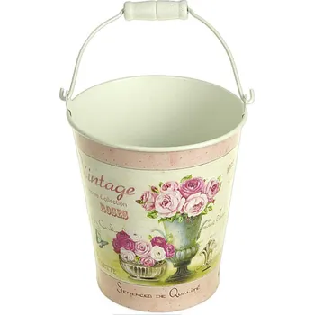 Kbelík dekorace Vintage (Levné dekorace do obývacího pokoje či kuchyně)