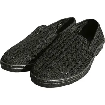 Dámské mokasíny Obuv provzdušněná Skarbek černá (slip on mokasíny se síťovaným designem)