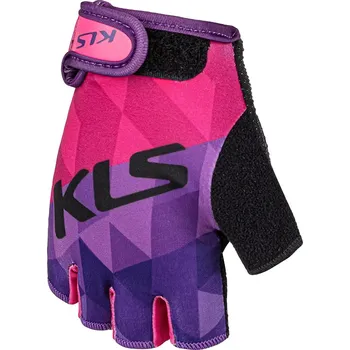 Cyklistické rukavice Kellys Yogi Short fialové S