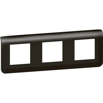 vypínač MOSAIC RÁMEČEK 3X2 MODULY HORIZONTÁLNÍ ČERNÁ LEGRAND 079046L