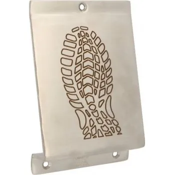 Vchodové dveře AMiG plech okopný na dveře nerez