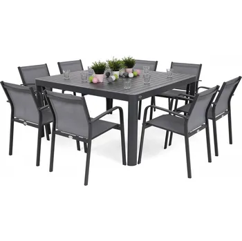 Zahradní sestava Home & Garden Katania Grey 8 + 1