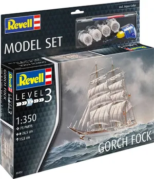 Plastikový model Revell Gorch Fock 1:350