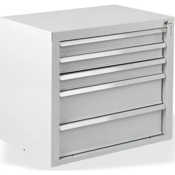 DEMA Dílenská skříňka 5-zásuvková Fernando, šedá