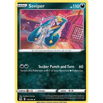 Sběratelská karetní hra Seviper 116/196 - Lost Origin Typ karty: Non-Holo