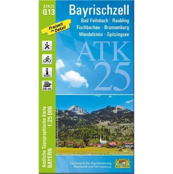 Bayrischzell 1:25 000