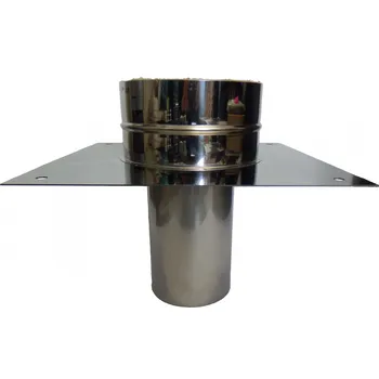 Komín DW základová deska pro komínový nástavec - DN 150 mm (třísložková základová deska pro komínové navýšení)