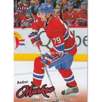 Sběratelská karetní hra řadová karta ANDREI MARKOV 08-09 Fleer Ultra číslo 38