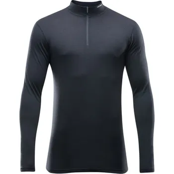 Devold pánský rolák se zipem Breeze Merino 150 Zip Neck Barva: black, Velikost: XXL