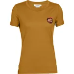 Icebreaker 150 Women Tech Lite II SS Tee Natural Alps - Clove Velikost: S