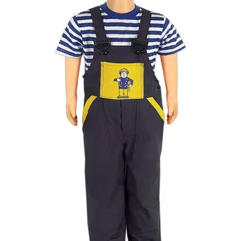 Kšandy Dětské montérky na šle Malý požárník (Levné hasičské montérky pro děti s hasičem Samem)