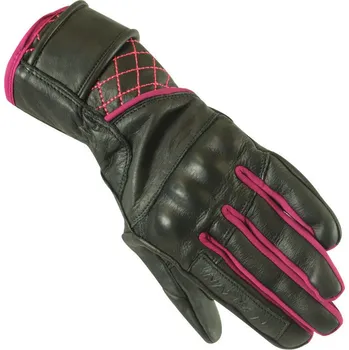 Moto rukavice Dámské rukavice na moto Nazran Aroma 2.0 black/pink vel. L