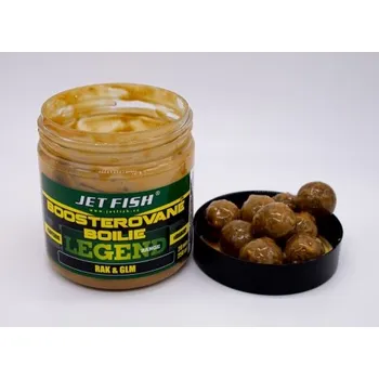 Boilies Jetfish Jet Fish Boosterované Boilie Legend Range - Rak & GLM - 24 mm