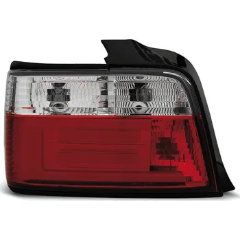 Zadní světlomet TUNING-TEC Zadní světla BMW E36 Lim. 92-98 - červené/krystal LED BAR
