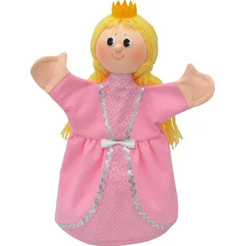 plyšák Princezna Adélka 29cm růžová, maňásek