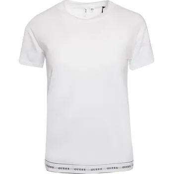 GUESS DÁMSKÉ TRIČKO T-SHIRT CARRIE BÍLÉ O2BM08KBBU1 G011 Velikost: S