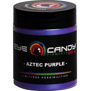 barva a nátěr na dřevo Eye Candy Pigments Aztec Purple slídový metalický práškový pigment Hmotnost: 25 g